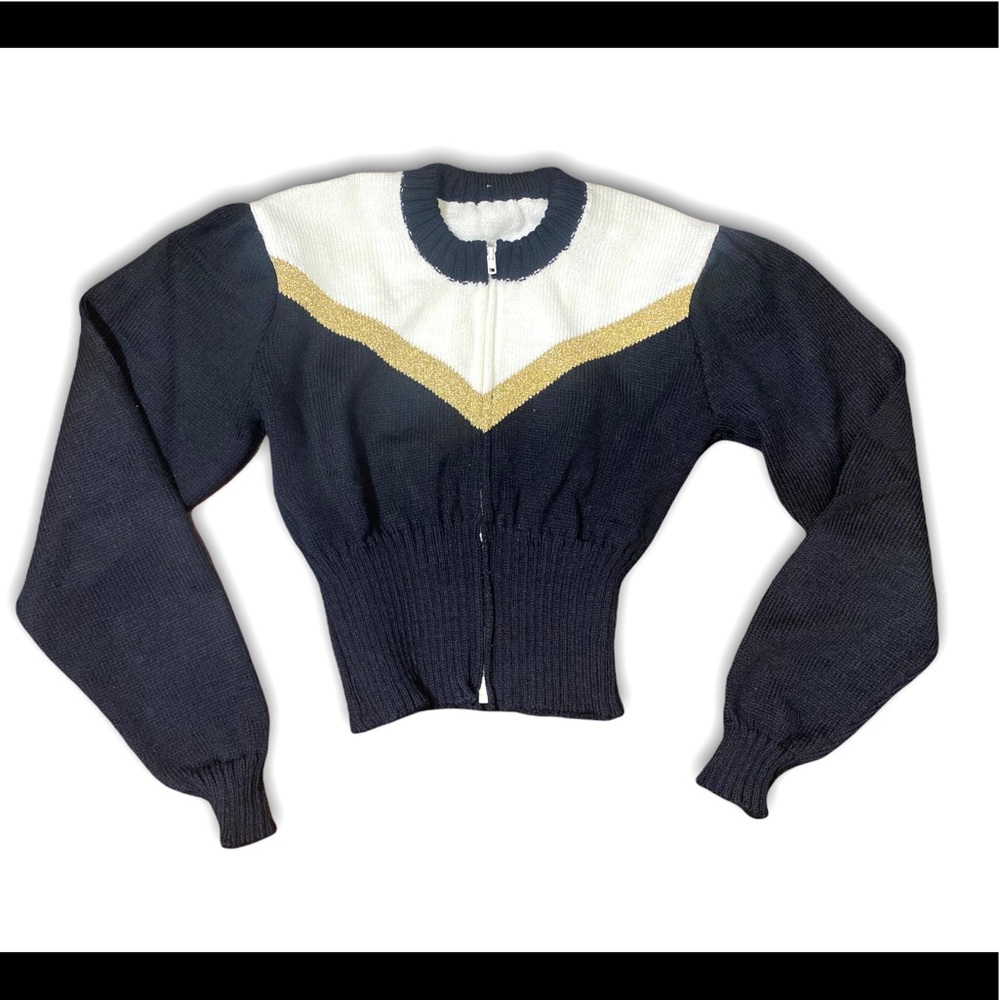 Vintage Black & Gold jacket